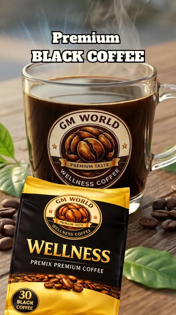 Premium BLACK Coffee - No Sugar